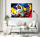 Ali by Ray Lengelé on GIANT ART - blue pop art - alternative