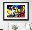 Ali by Ray Lengelé on GIANT ART - blue pop art - alternative