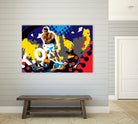 Ali by Ray Lengelé on GIANT ART - blue pop art - alternative