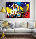 Ali by Ray Lengelé on GIANT ART - blue pop art - alternative