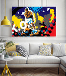 Ali by Ray Lengelé on GIANT ART - blue pop art - alternative
