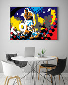 Ali by Ray Lengelé on GIANT ART - blue pop art - alternative