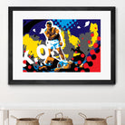 Ali by Ray Lengelé on GIANT ART - blue pop art - alternative