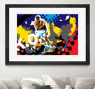 Ali by Ray Lengelé on GIANT ART - blue pop art - alternative
