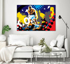 Ali by Ray Lengelé on GIANT ART - blue pop art - alternative