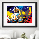 Ali by Ray Lengelé on GIANT ART - blue pop art - alternative