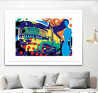 Delvautitude by Ray Lengelé on GIANT ART - blue pop art - alternative