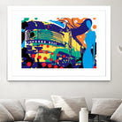 Delvautitude by Ray Lengelé on GIANT ART - blue pop art - alternative