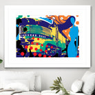 Delvautitude by Ray Lengelé on GIANT ART - blue pop art - alternative