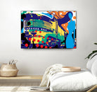 Delvautitude by Ray Lengelé on GIANT ART - blue pop art - alternative