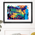 Delvautitude by Ray Lengelé on GIANT ART - blue pop art - alternative