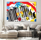 Evolution by Ray Lengelé on GIANT ART - red pop art - alternative