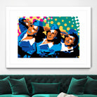 Sisters by Ray Lengelé on GIANT ART - green pop art - alternative