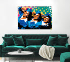 Sisters by Ray Lengelé on GIANT ART - green pop art - alternative