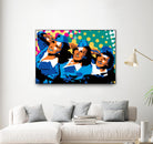 Sisters by Ray Lengelé on GIANT ART - green pop art - alternative