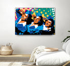 Sisters by Ray Lengelé on GIANT ART - green pop art - alternative