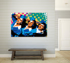 Sisters by Ray Lengelé on GIANT ART - green pop art - alternative