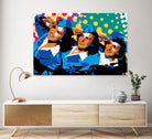 Sisters by Ray Lengelé on GIANT ART - green pop art - alternative