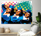 Sisters by Ray Lengelé on GIANT ART - green pop art - alternative