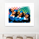 Sisters by Ray Lengelé on GIANT ART - green pop art - alternative