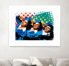 Sisters by Ray Lengelé on GIANT ART - green pop art - alternative