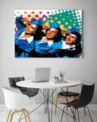 Sisters by Ray Lengelé on GIANT ART - green pop art - alternative