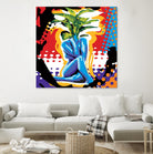 Mandragore by Ray Lengelé on GIANT ART - green pop art - alternative