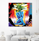 Mandragore by Ray Lengelé on GIANT ART - green pop art - alternative