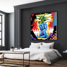 Mandragore by Ray Lengelé on GIANT ART - green pop art - alternative