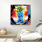 Mandragore by Ray Lengelé on GIANT ART - green pop art - alternative