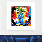 Mandragore by Ray Lengelé on GIANT ART - green pop art - alternative