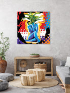 Mandragore by Ray Lengelé on GIANT ART - green pop art - alternative