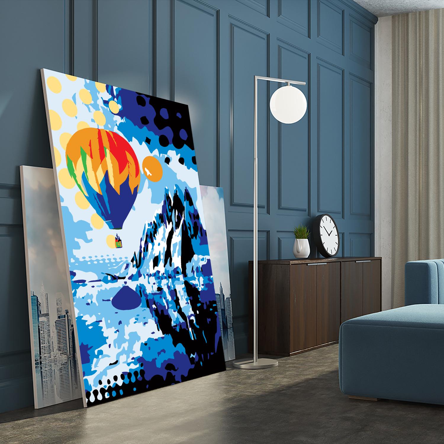 Ballon by Ray Lengelé on GIANT ART - black pop art - alternative