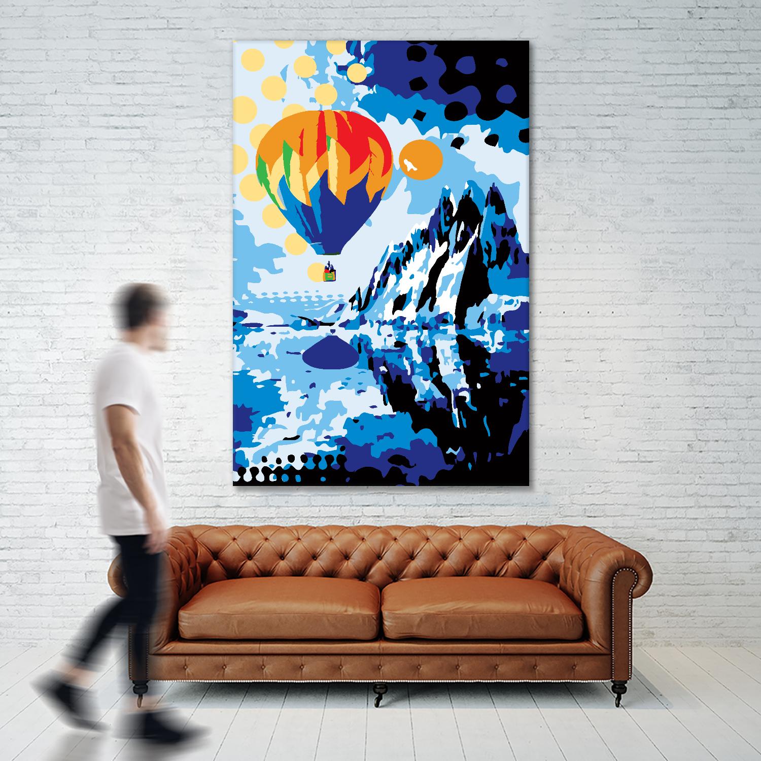 Ballon by Ray Lengelé on GIANT ART - black pop art - alternative