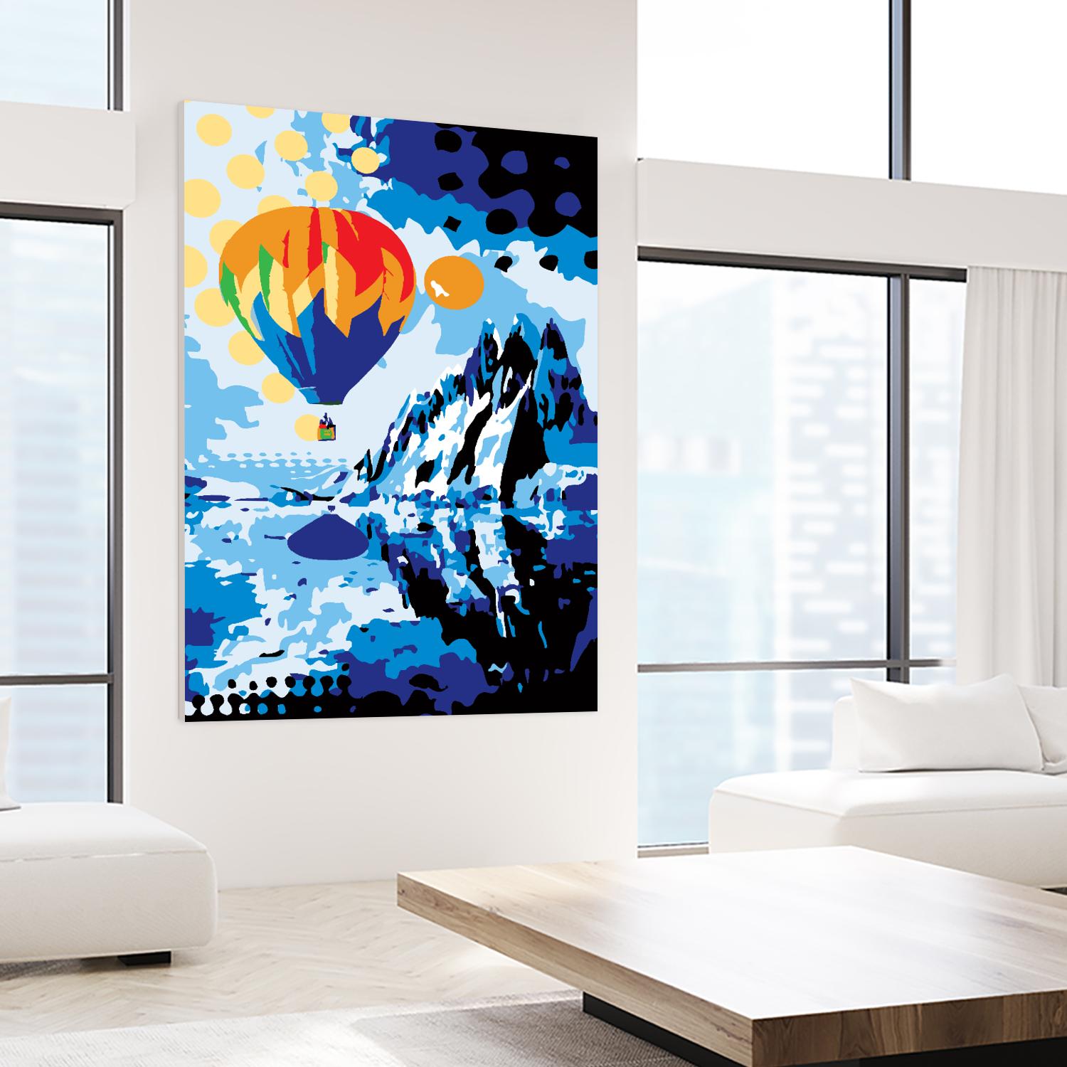 Ballon by Ray Lengelé on GIANT ART - black pop art - alternative