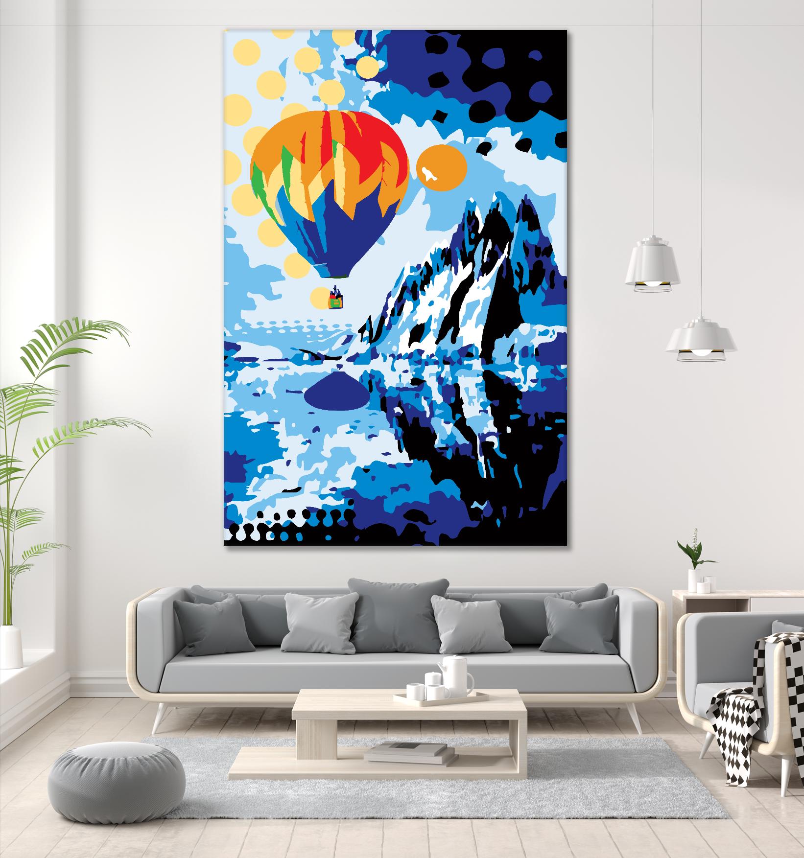 Ballon by Ray Lengelé on GIANT ART - black pop art - alternative