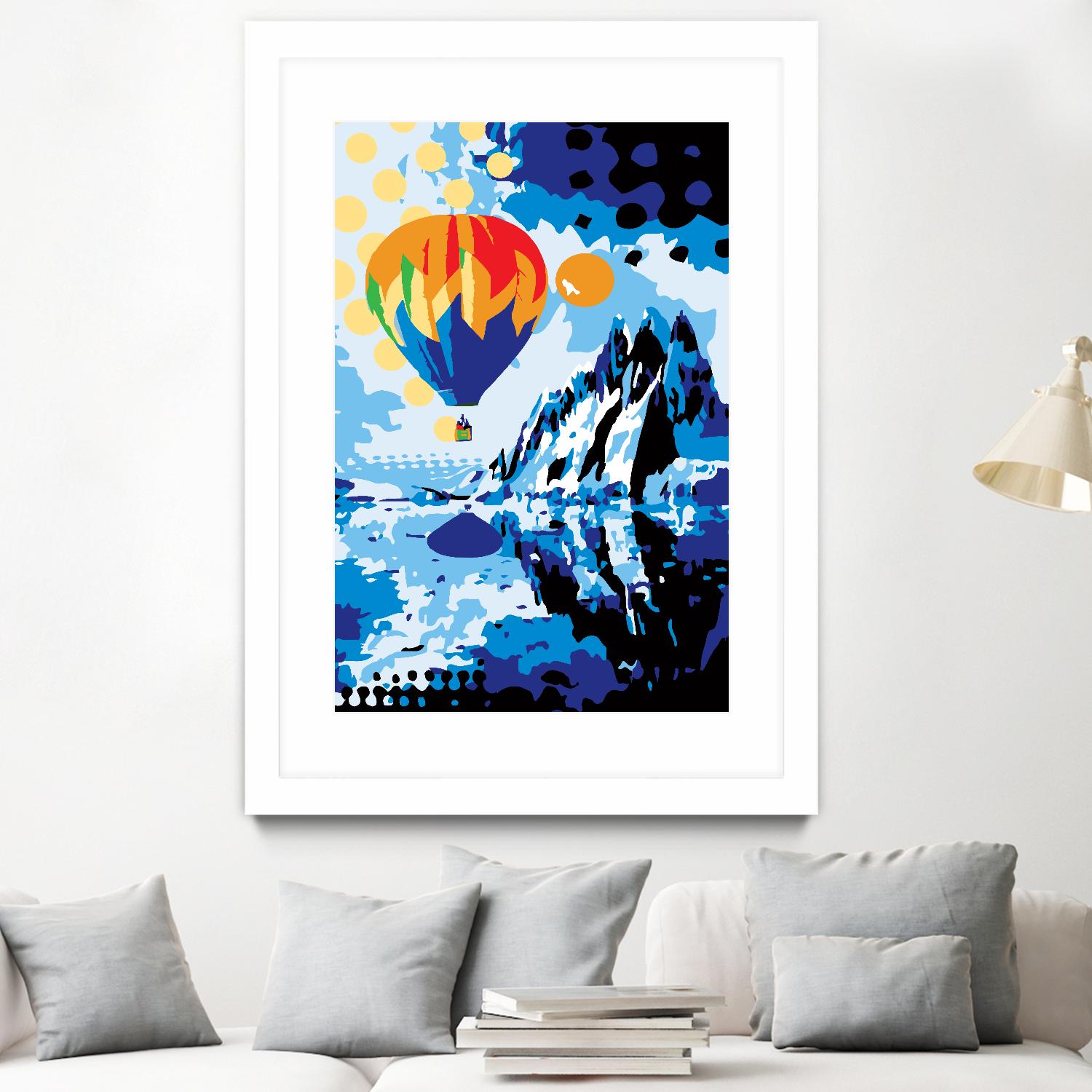 Ballon by Ray Lengelé on GIANT ART - black pop art - alternative