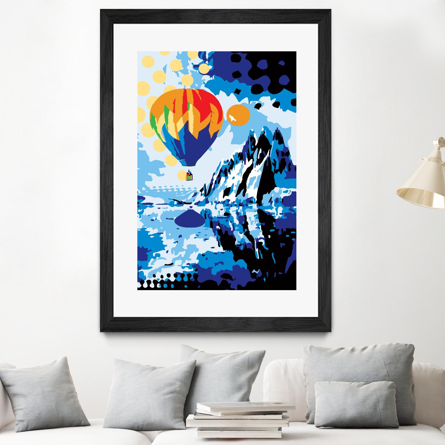 Ballon by Ray Lengelé on GIANT ART - black pop art - alternative