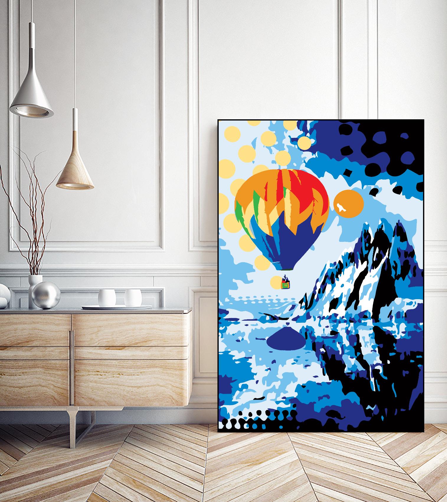 Ballon by Ray Lengelé on GIANT ART - black pop art - alternative