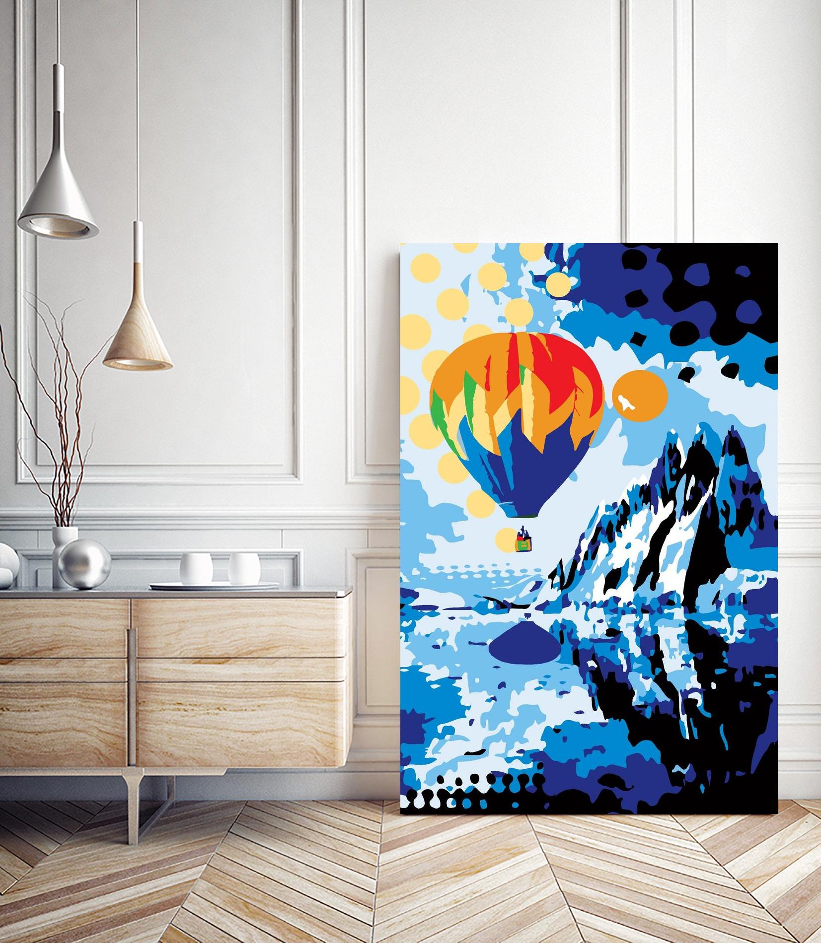 Ballon by Ray Lengelé on GIANT ART - black pop art - alternative