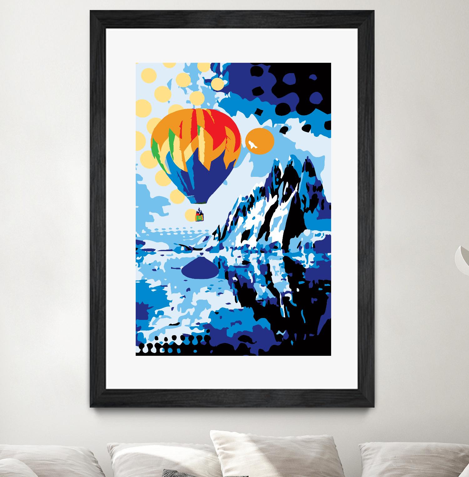 Ballon by Ray Lengelé on GIANT ART - black pop art - alternative