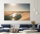 Soft Sunset by Daniel Stanford on GIANT ART - beige landscape river