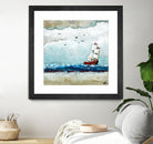 Vents et marées by Marie Claprood on GIANT ART - white sea scene