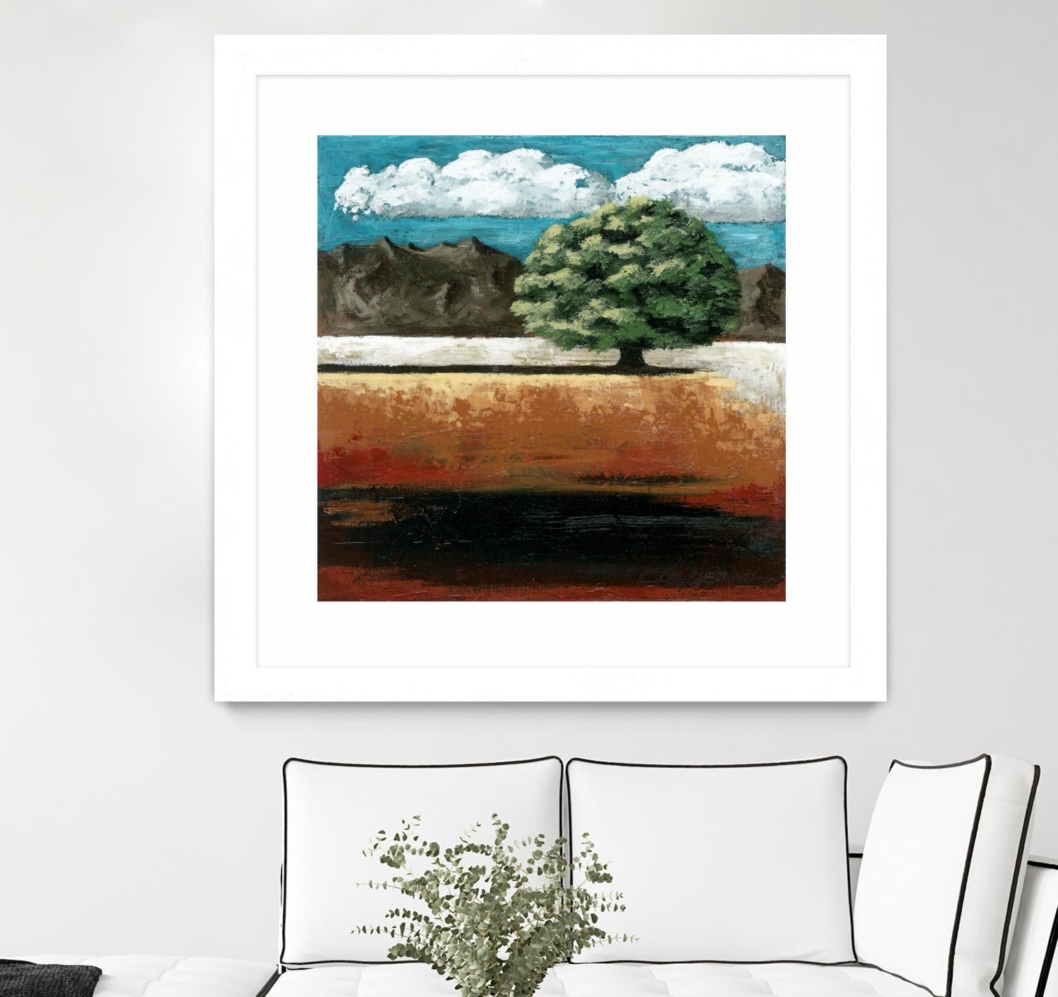 25 juin 2015 by Marie Claprood on GIANT ART - blue trees