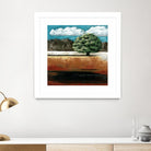 25 juin 2015 by Marie Claprood on GIANT ART - blue trees