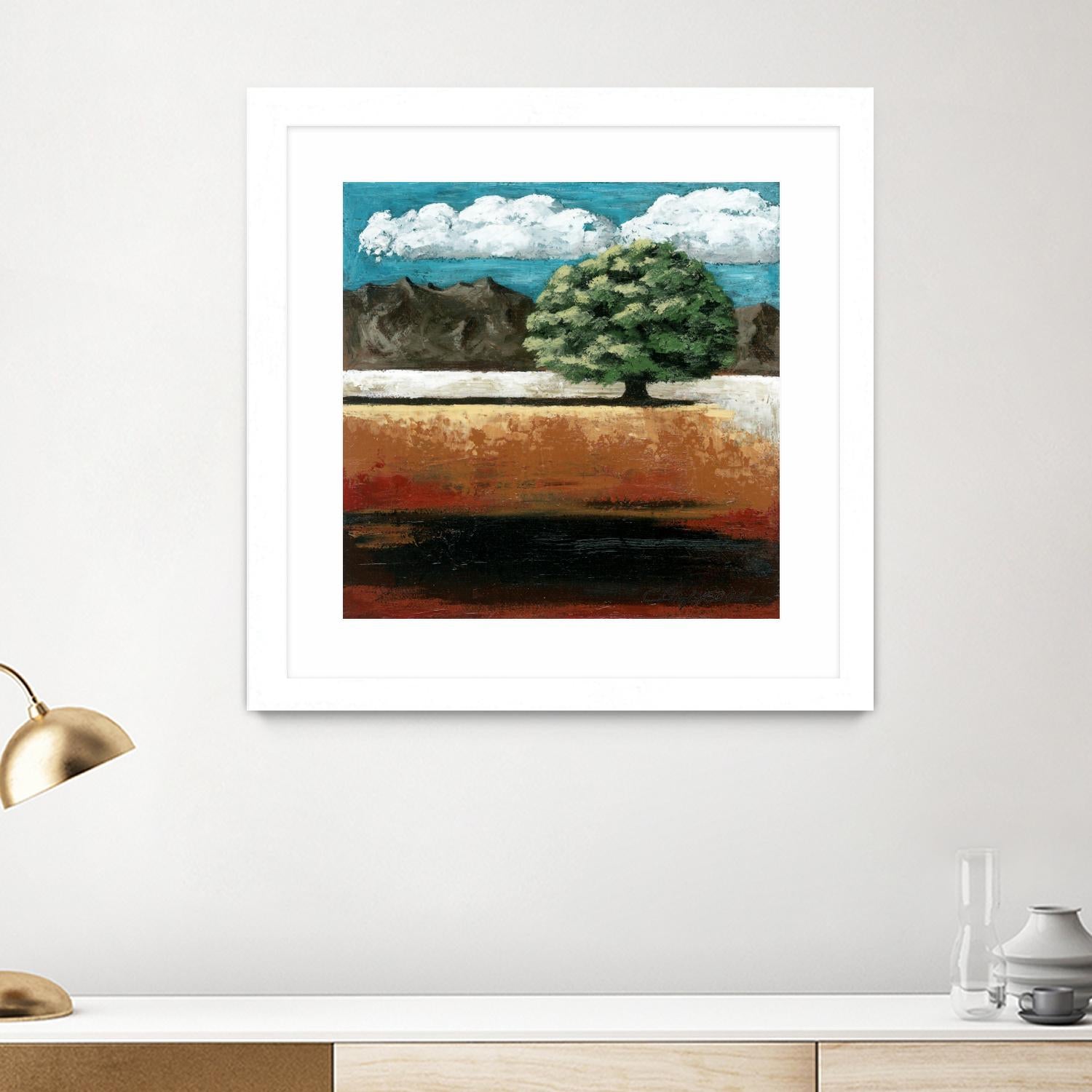 25 juin 2015 by Marie Claprood on GIANT ART - blue trees