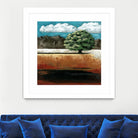 25 juin 2015 by Marie Claprood on GIANT ART - blue trees