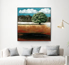 25 juin 2015 by Marie Claprood on GIANT ART - blue trees