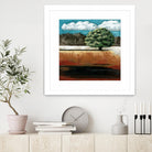 25 juin 2015 by Marie Claprood on GIANT ART - blue trees