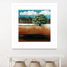 25 juin 2015 by Marie Claprood on GIANT ART - blue trees